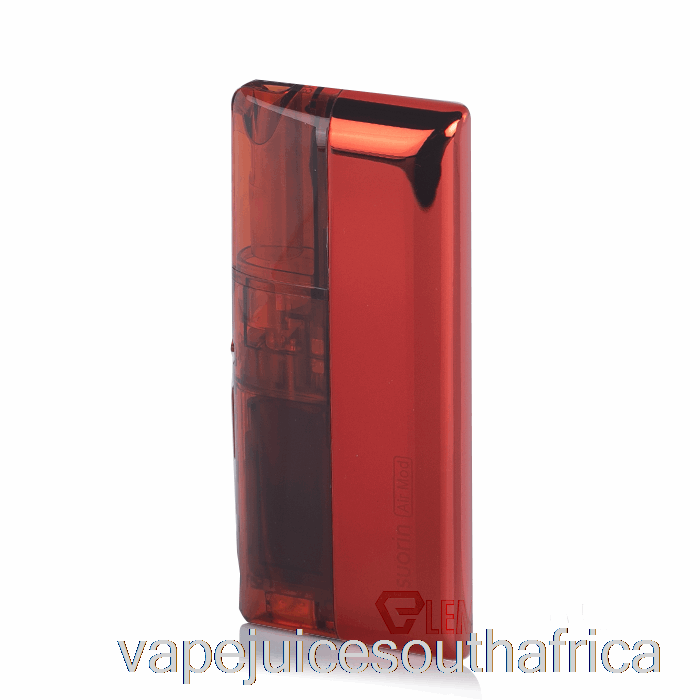 Vape Juice South Africa Suorin Air Mod 40W Pod Kit Clear Red